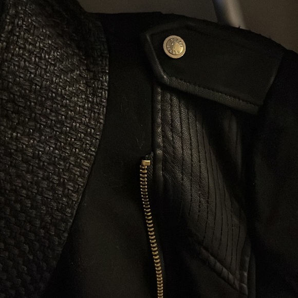 Black wool coat - Picture 5 of 12